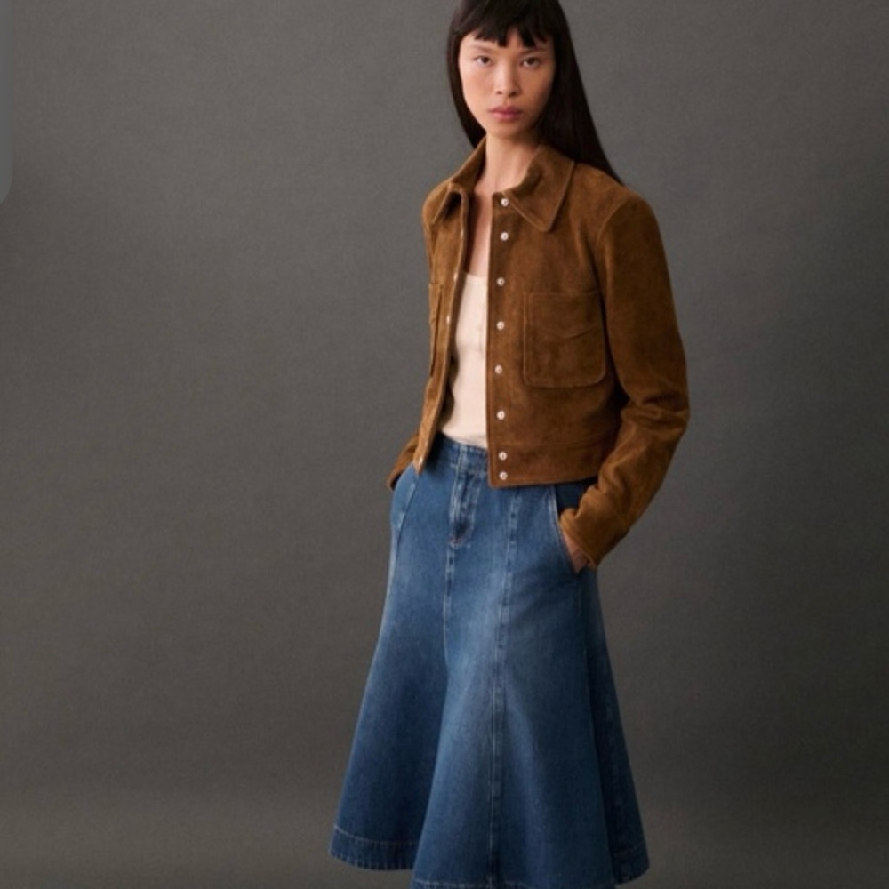 Mango Jean Skirt